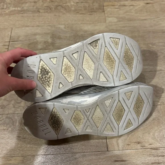 Nobull Journey White Camo Print Running Shoes Size 8.5M/10W - Picture 7 of 7